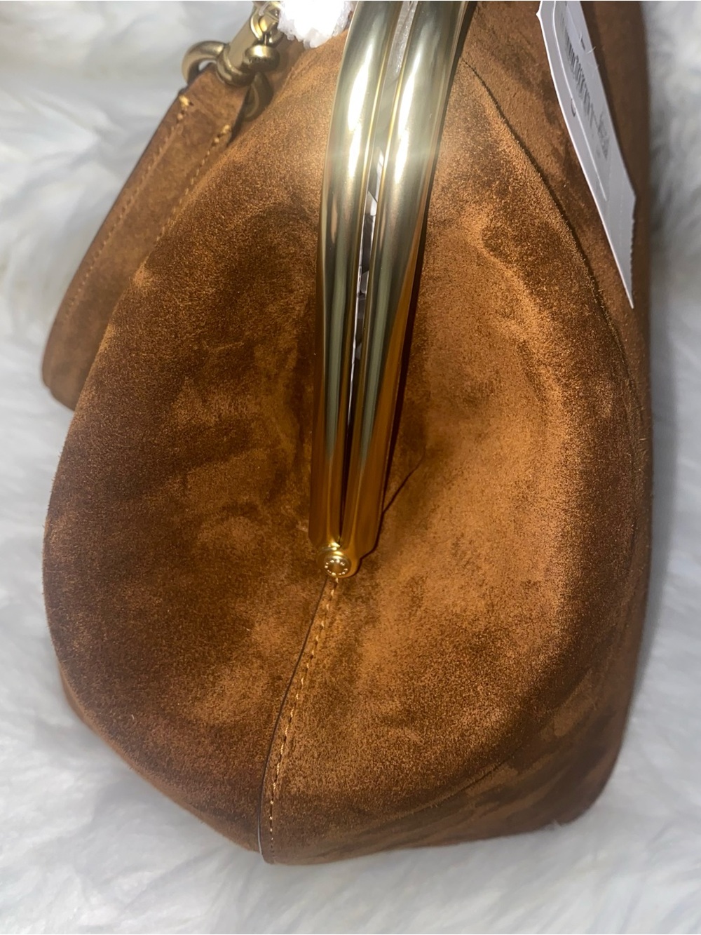 Coach 🤎  Kisslock Frame Bag 27 New with tags 🏷️ - Picture 8 of 16